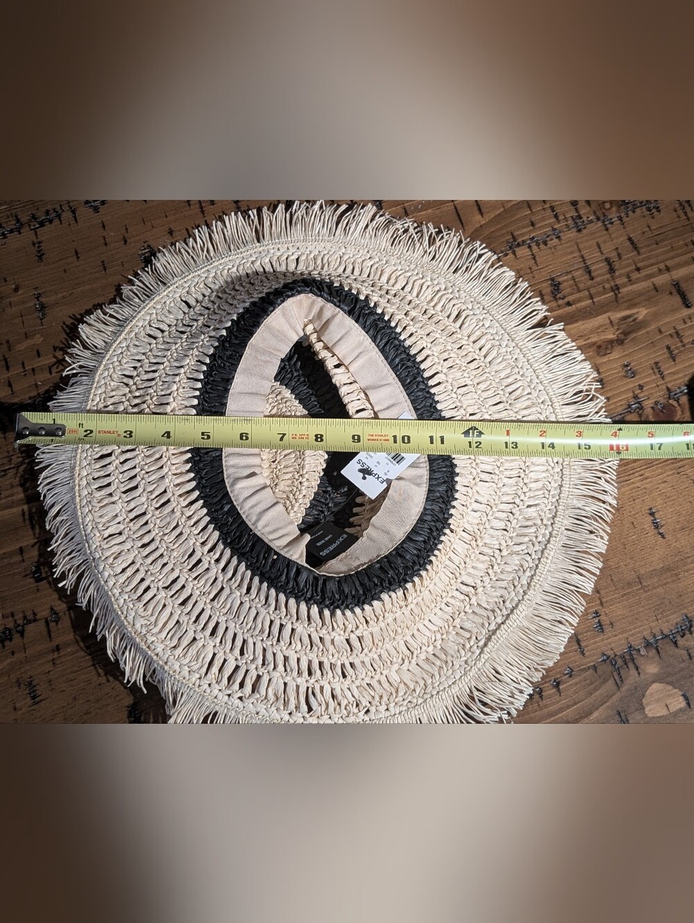 NWT- Express Raffia Sun Hat - Picture 6 of 6